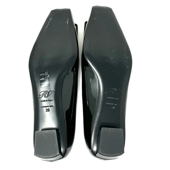 ROGER VIVIER Belle Vivier black patent leather, like new, made in Italy, size 39 - Picture 11 of 11